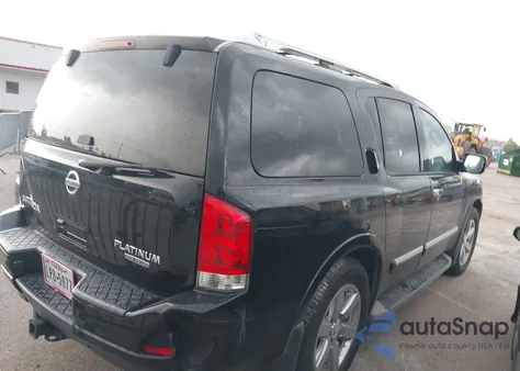 2012 Nissan Armada Platinum из США, поврежденный, VIN 5N1BA0NDXCN610864